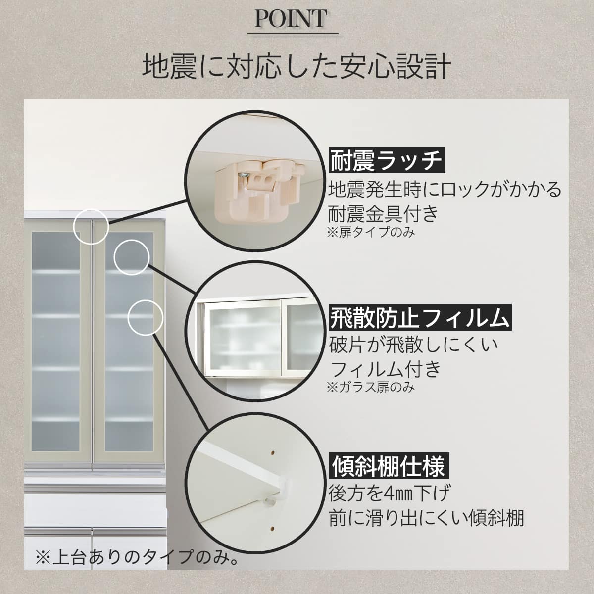 キッチンボード(リガーレ50GH-80DB/H50-80C/D50-120CT/H50-60T/ H50