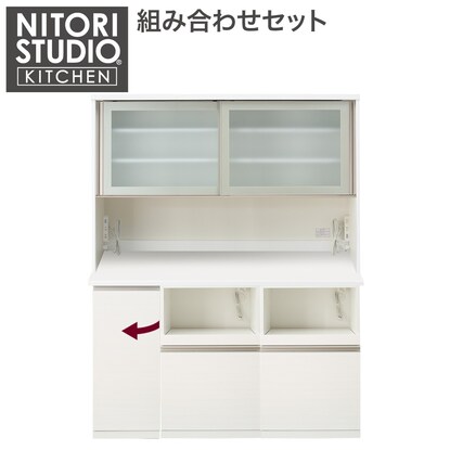 リサイクル市場エコ伊川谷】NITORI / ニトリ ソレル 食器棚 2021年製 