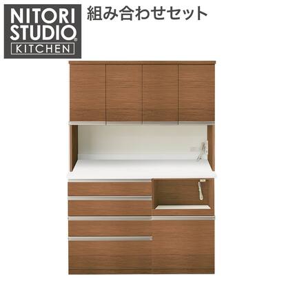 引越し間近】ニトリ キッチンボード リガーレ う 140 ライトブラウン