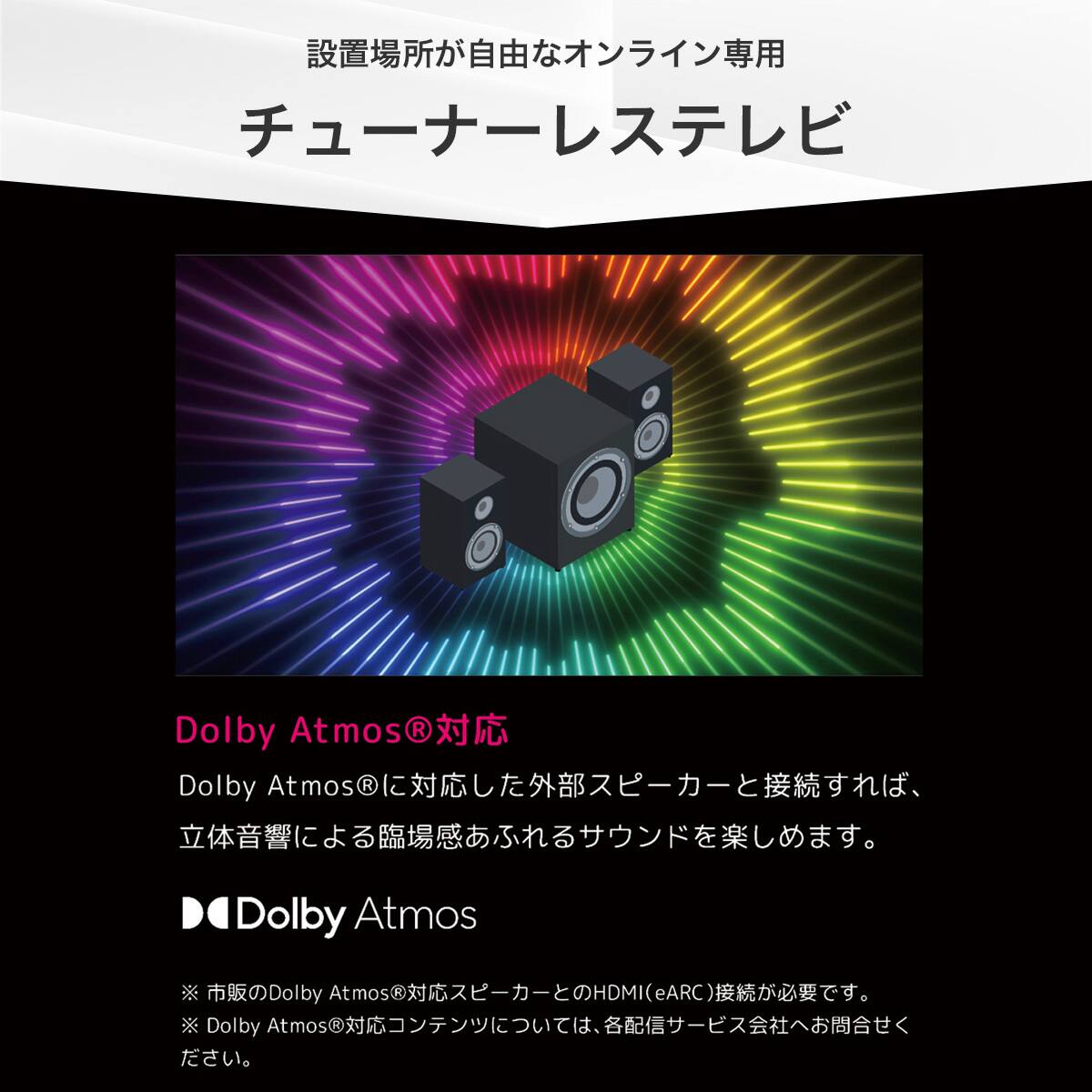 壁掛けテレビ 壁掛けパーツ付き 50型 チューナーレス 液晶 4K
