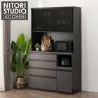 キッチンボード (リガーレ50GH-120KB BK/H50-80C GYBK/H50-40J GYBK) 1枚目画像