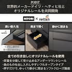 キッチンボード (リガーレ50GH-120KB BK/H50-80C GYBK/H50-40J GYBK) 7枚目画像