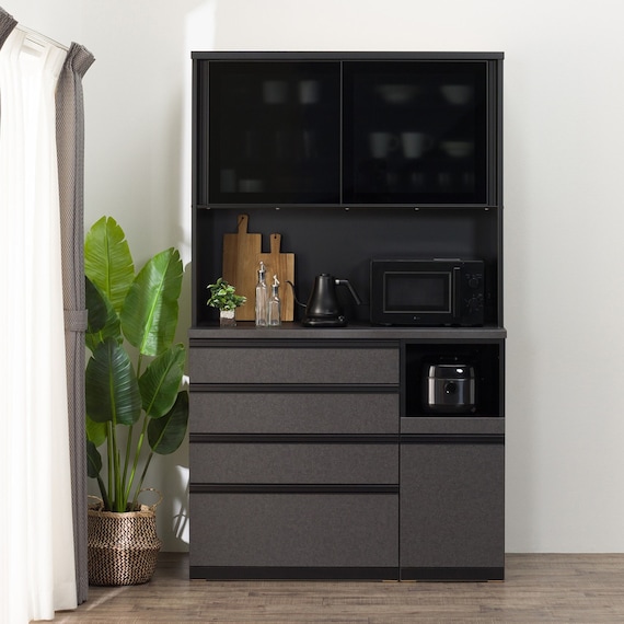 キッチンボード (リガーレ50GH-120KB BK/H50-80C GYBK/H50-40J GYBK) 13枚目画像