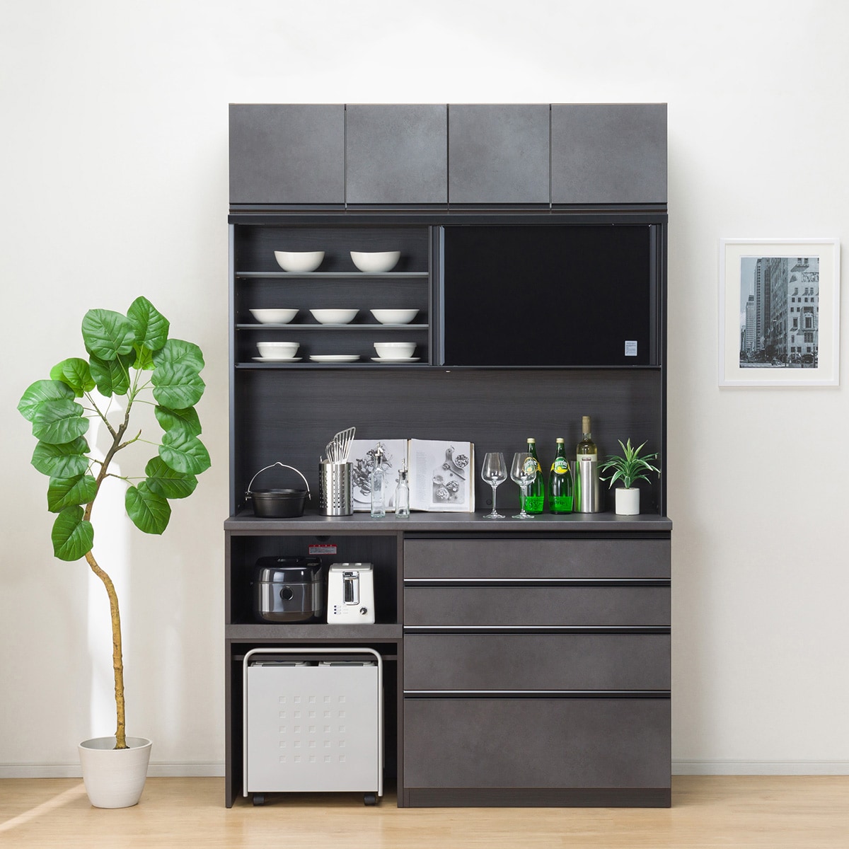 ニトリ キッチンボード チェルシー