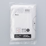 【島忠ホームズ商品】保存用ポリ袋(透明 厚さ0.017mm PN01)