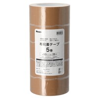 【島忠ホームズ商品】布粘着テープ(50mm×25m) ×5巻