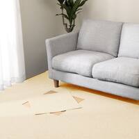 タイルカーペット 50×50cm 16枚入(S68L アイボリー)【島忠ホームズ商品】