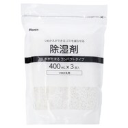 【島忠ホームズ商品】除湿剤 コンパクト(詰替 400ml×3個)