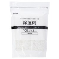 【島忠ホームズ商品】除湿剤 コンパクト(詰替 400ml×3個)