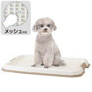 【島忠ホームズ商品】メッシュ付犬用トレー