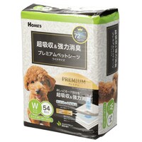 【島忠ホームズ商品】プレミアムペットシーツ ワイドサイズ (54枚)