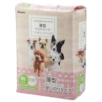 薄型ペットシーツ(ワイド 100枚入り)【島忠ホームズ商品】