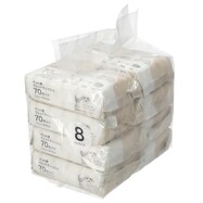 【島忠ホームズ商品】ペット用ウェットティッシュ(70枚入×8個パック)