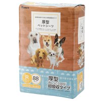 【島忠ホームズ商品】厚型ペットシーツレギュラー(レギュラー 88枚入り)