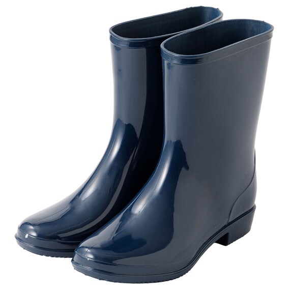 レインブーツ婦人ショート PVSTNV(Sサイズ)【島忠ホームズ商品】 1枚目画像