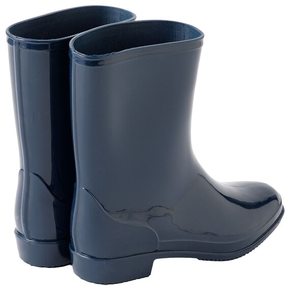 レインブーツ婦人ショート PVSTNV(Sサイズ)【島忠ホームズ商品】 3枚目画像