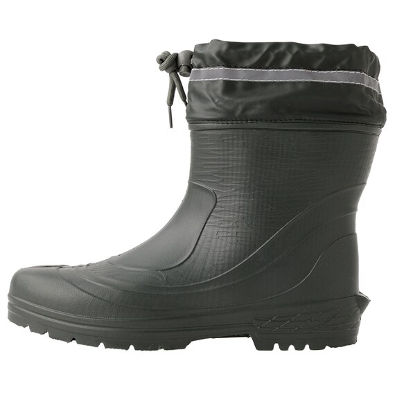 軽量 やわらか長靴 紳士ショートEVST(Sサイズ ダークグリーン)【島忠ホームズ商品】 2枚目画像