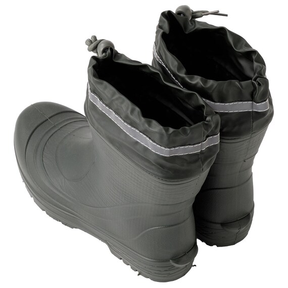 軽量 やわらか長靴 紳士ショートEVST(Sサイズ ダークグリーン)【島忠ホームズ商品】 3枚目画像