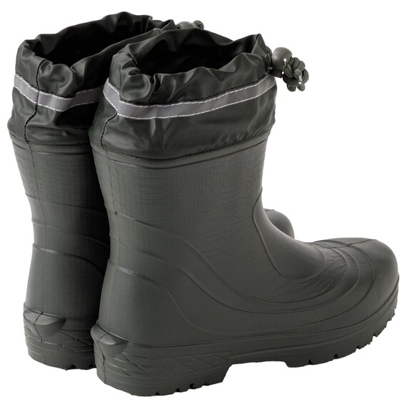 軽量 やわらか長靴 紳士ショートEVST(Sサイズ ダークグリーン)【島忠ホームズ商品】 4枚目画像