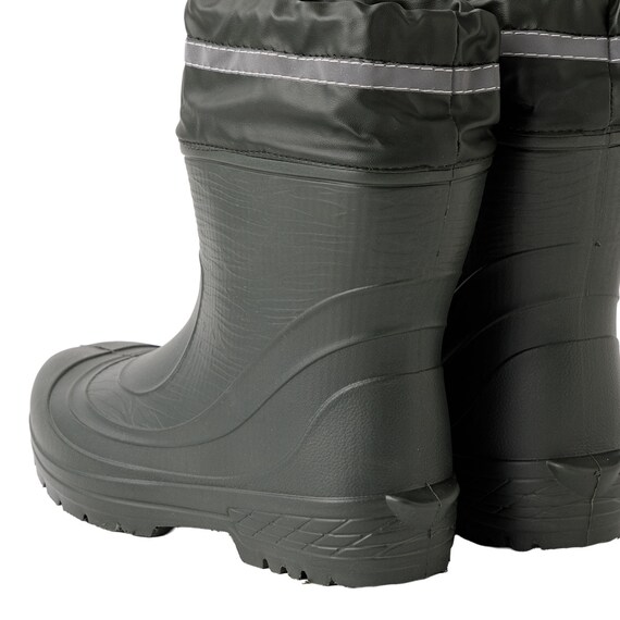 軽量 やわらか長靴 紳士ショートEVST(Sサイズ ダークグリーン)【島忠ホームズ商品】 6枚目画像