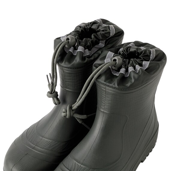 軽量 やわらか長靴 紳士ショートEVST(Sサイズ ダークグリーン)【島忠ホームズ商品】 9枚目画像