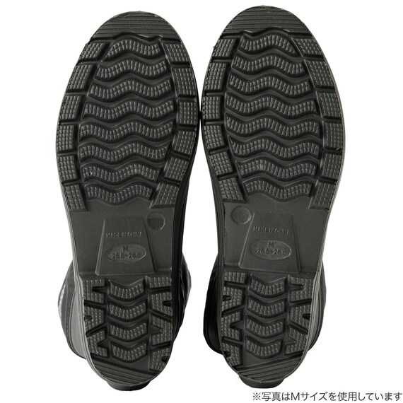 軽量 やわらか長靴 紳士ショートEVST(Sサイズ ダークグリーン)【島忠ホームズ商品】 11枚目画像