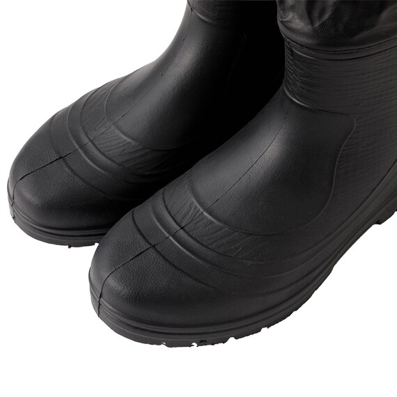 軽量 やわらか長靴 紳士ショートEVST(Sサイズ ブラック)【島忠ホームズ商品】 5枚目画像