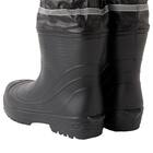 軽量 やわらか長靴 紳士ショートEVST(Sサイズ ブラック)【島忠ホームズ商品】 6枚目画像