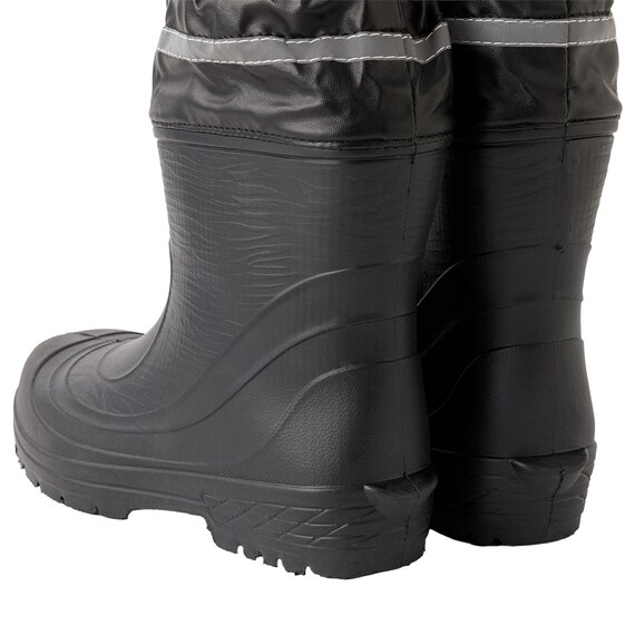 軽量 やわらか長靴 紳士ショートEVST(Sサイズ ブラック)【島忠ホームズ商品】 6枚目画像