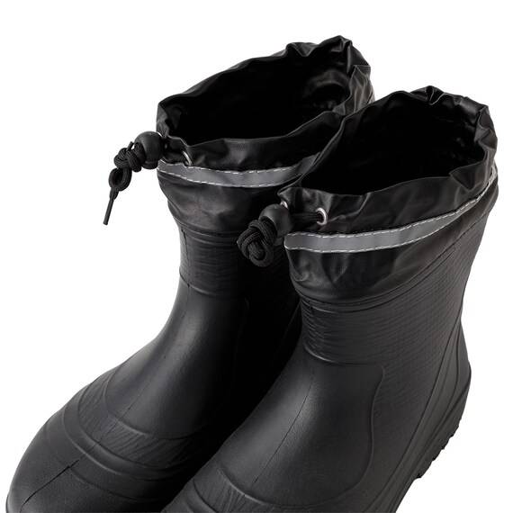 軽量 やわらか長靴 紳士ショートEVST(Sサイズ ブラック)【島忠ホームズ商品】 8枚目画像