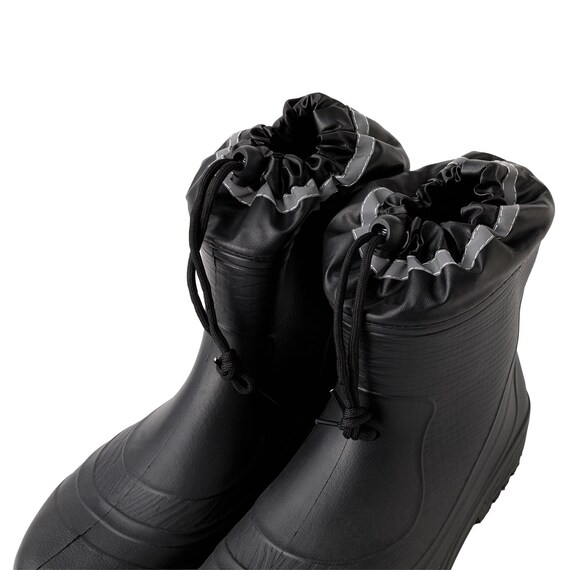 軽量 やわらか長靴 紳士ショートEVST(Sサイズ ブラック)【島忠ホームズ商品】 9枚目画像