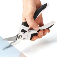 【島忠ホームズ商品】ステンレス万能バサミ カーブ(20.5cm)