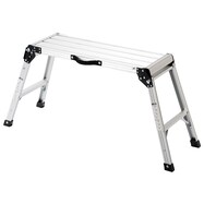 【島忠ホームズ商品】アルミ足場台 2段 天板幅85cm(AAD85-2D)