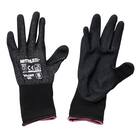 ニトリルゴム背抜き手袋 (NTWG－ブラック S3双)【島忠ホームズ商品】 3枚目画像