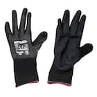 ニトリルゴム背抜き手袋 (NTWG-ブラック S3双)【島忠ホームズ商品】 3枚目画像