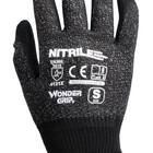 ニトリルゴム背抜き手袋 (NTWG－ブラック S3双)【島忠ホームズ商品】 7枚目画像