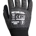 ニトリルゴム背抜き手袋 (NTWG-ブラック S3双)【島忠ホームズ商品】 7枚目画像