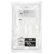 【島忠ホームズ商品】透明ポリ袋 45L (LI45LD)