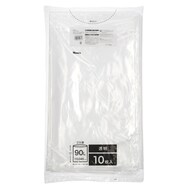 【島忠ホームズ商品】透明ポリ袋 90L 10枚(LI9010LD)