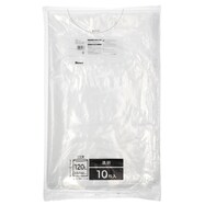 透明ポリ袋 120L 10枚(LI121LD)【島忠ホームズ商品】