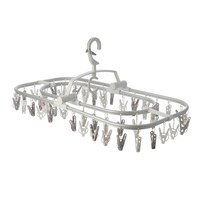 【島忠ホームズ商品】アルミ角ハンガー 52ピンチ (LD15105)