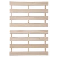 桐スノコ クローゼット用(2枚組)