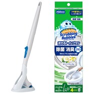 流せるトイレブラシ 除菌消臭プラス (スクラビングバブル ブラシ)