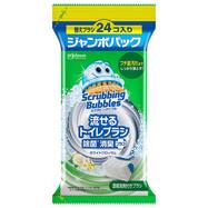 流せるトイレブラシ 除菌消臭プラス 替え  (スクラビングバブル)