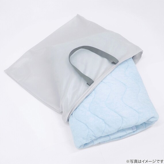 【寝具・まとめ洗い用】 ランドリートートバッグ 4枚目画像