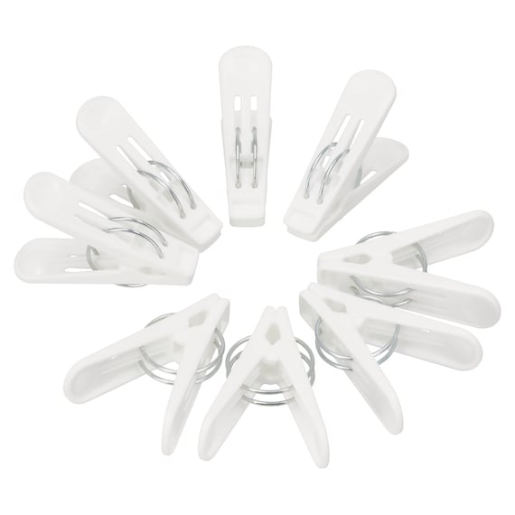 マンション対応 ダブルバネ強力ピンチ 16個セット 2枚目画像