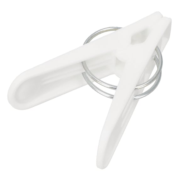 マンション対応 ダブルバネ強力ピンチ 16個セット 4枚目画像