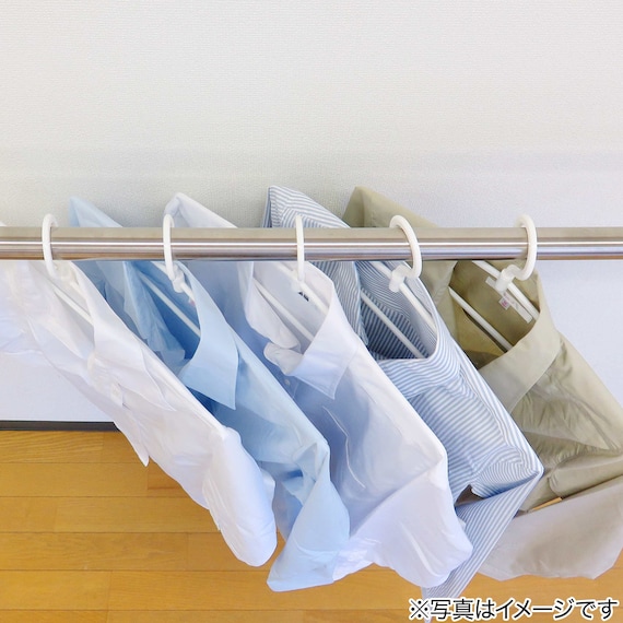 マンション対応 回転フックハンガー(5個入り) 2枚目画像