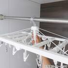 マンション対応 浴室乾燥機対応角ハンガー(32ピンチ) 3枚目画像