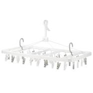 マンション対応 サイドフック付き角ハンガー(42ピンチ)